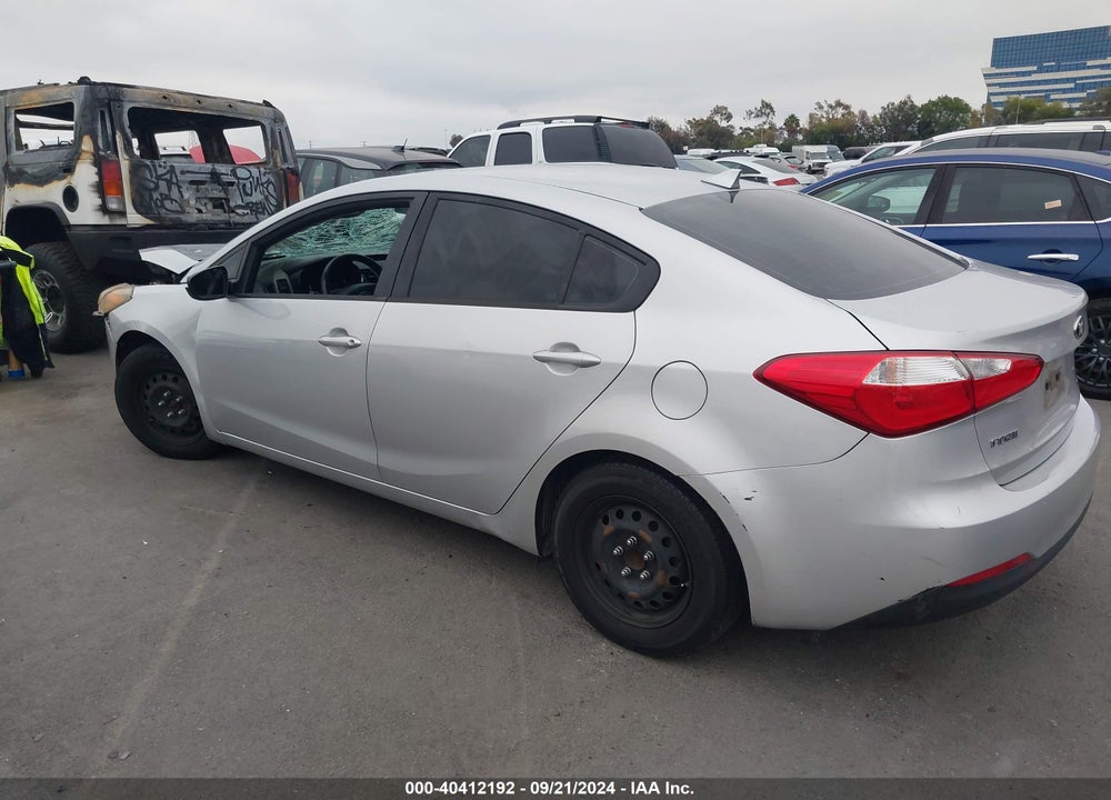 2015 KIA FORTE LX VIN: KNAFK4A65F5399415