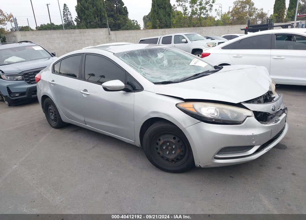 2015 KIA FORTE LX VIN: KNAFK4A65F5399415
