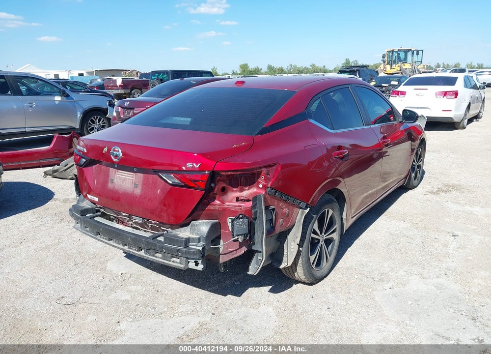 2020 NISSAN SENTRA SV XTRONIC CVT VIN: 3N1AB8CV8LY288173