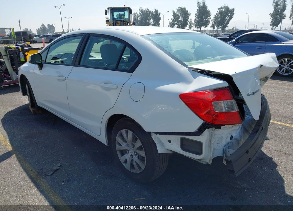 2012 HONDA CIVIC LX VIN: JHMFB2F58CS004842