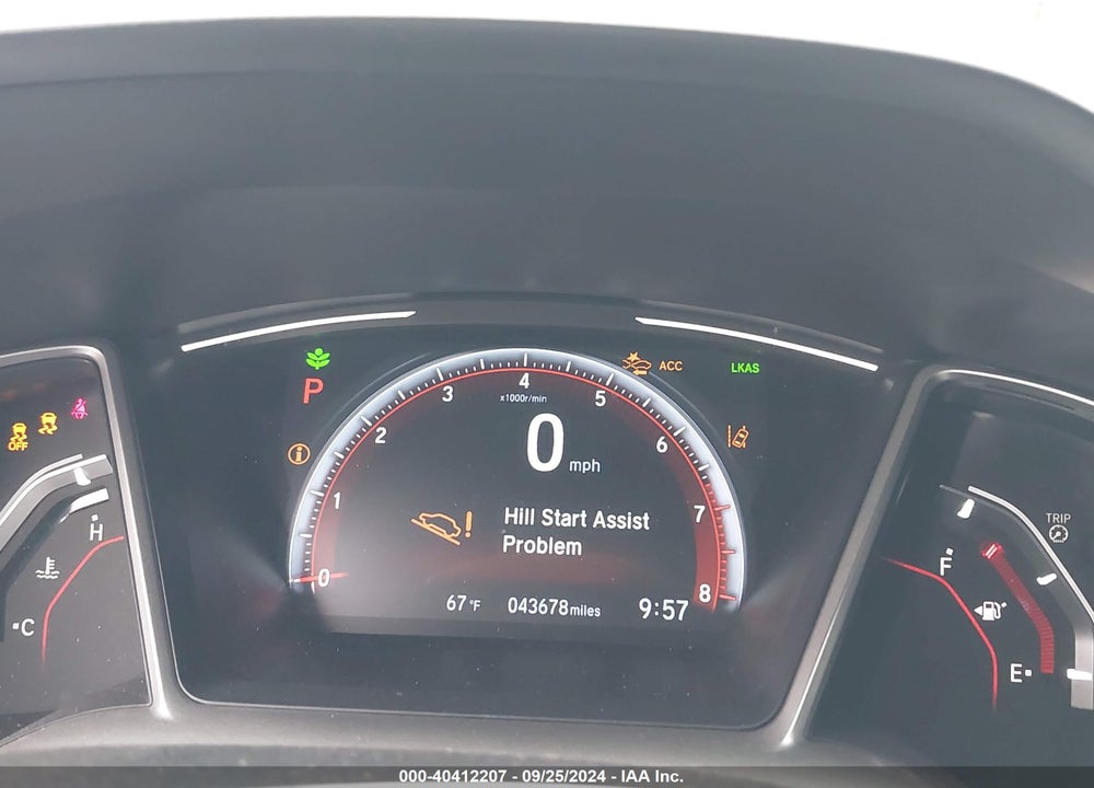 2019 HONDA CIVIC SPORT VIN: 2HGFC2F81KH595113