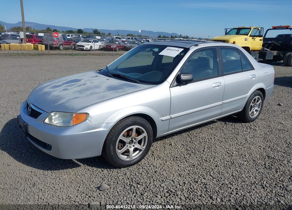 2001 MAZDA PROTEGE VIN: JM1BJ225810420438