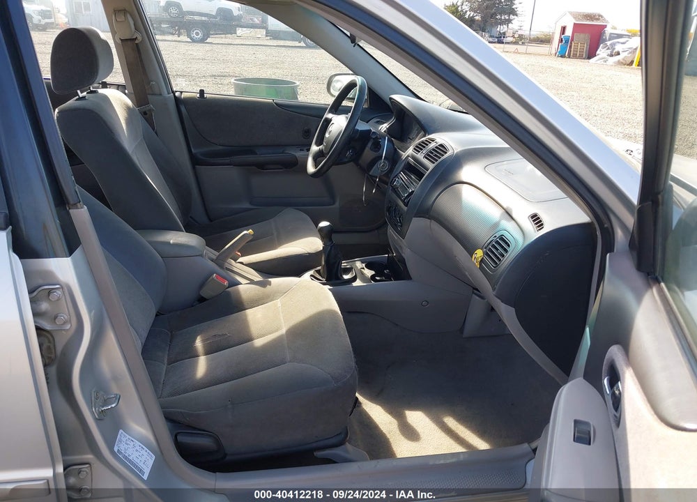 2001 MAZDA PROTEGE VIN: JM1BJ225810420438