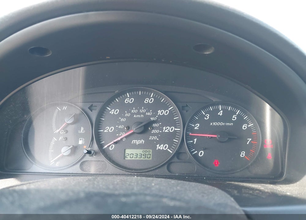 2001 MAZDA PROTEGE VIN: JM1BJ225810420438