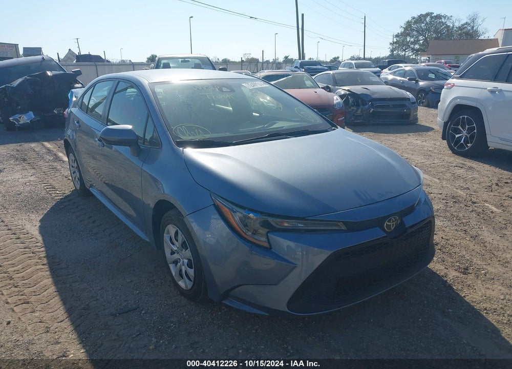 2021 TOYOTA COROLLA LE VIN: JTDEPMAE0MJ125650