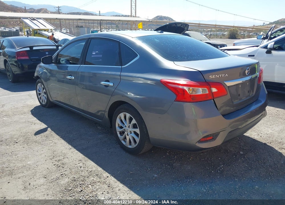 2018 NISSAN SENTRA SV VIN: 3N1AB7AP4JL626600