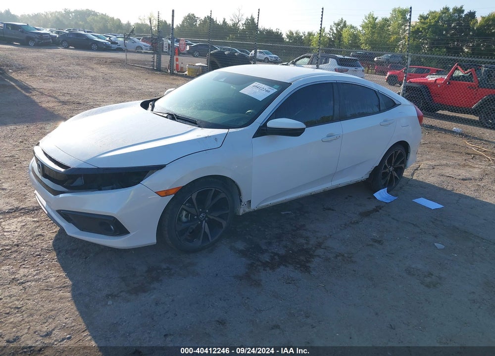 2020 HONDA CIVIC SPORT VIN: 2HGFC2F82LH559691