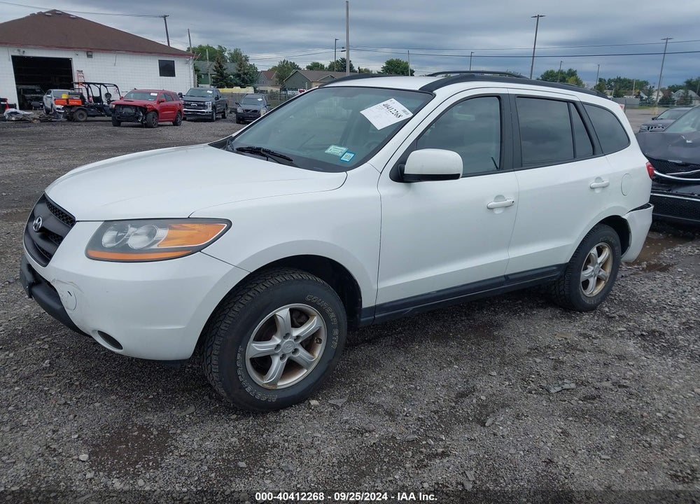 2008 HYUNDAI SANTA FE GLS VIN: 5NMSG73D58H199229
