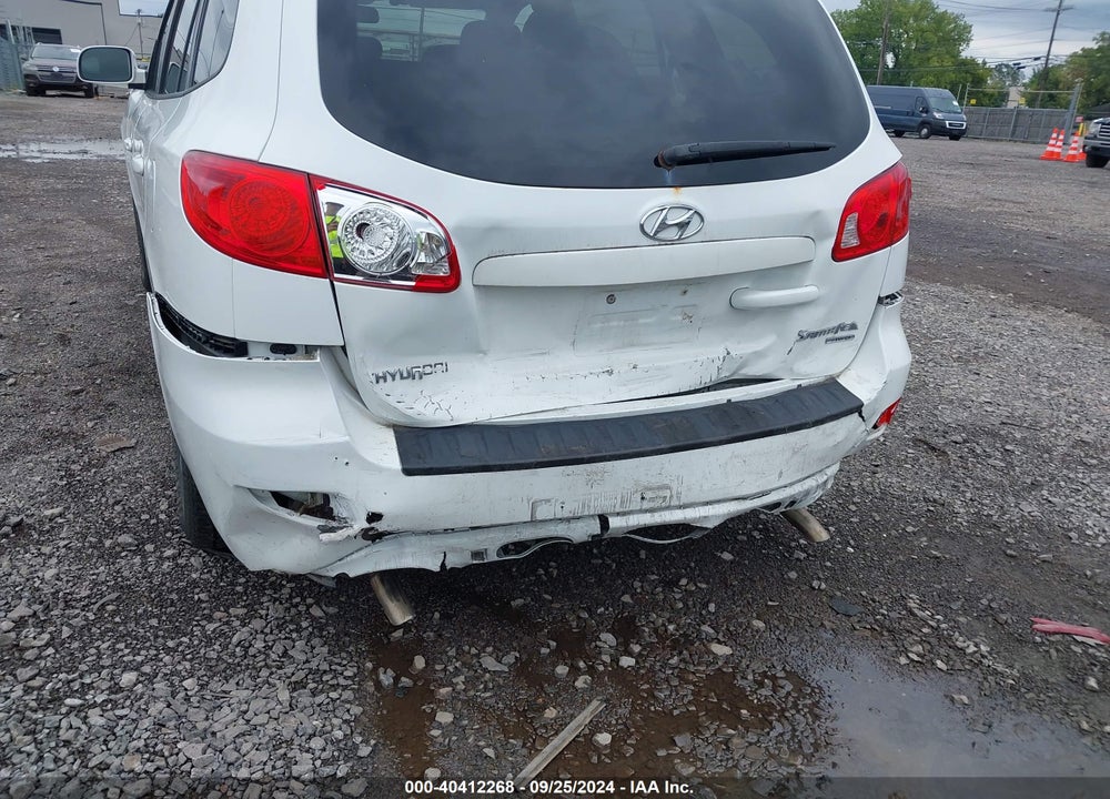 2008 HYUNDAI SANTA FE GLS VIN: 5NMSG73D58H199229