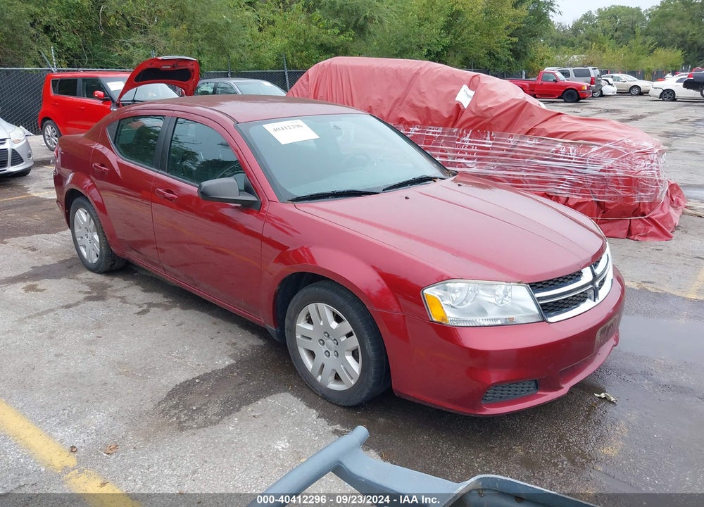 2014 DODGE AVENGER SE VIN: 1C3CDZAB5EN223705