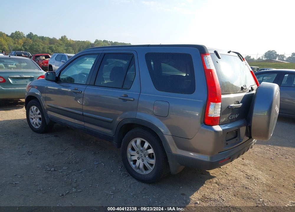 2006 HONDA CR-V SE VIN: SHSRD78976U428514