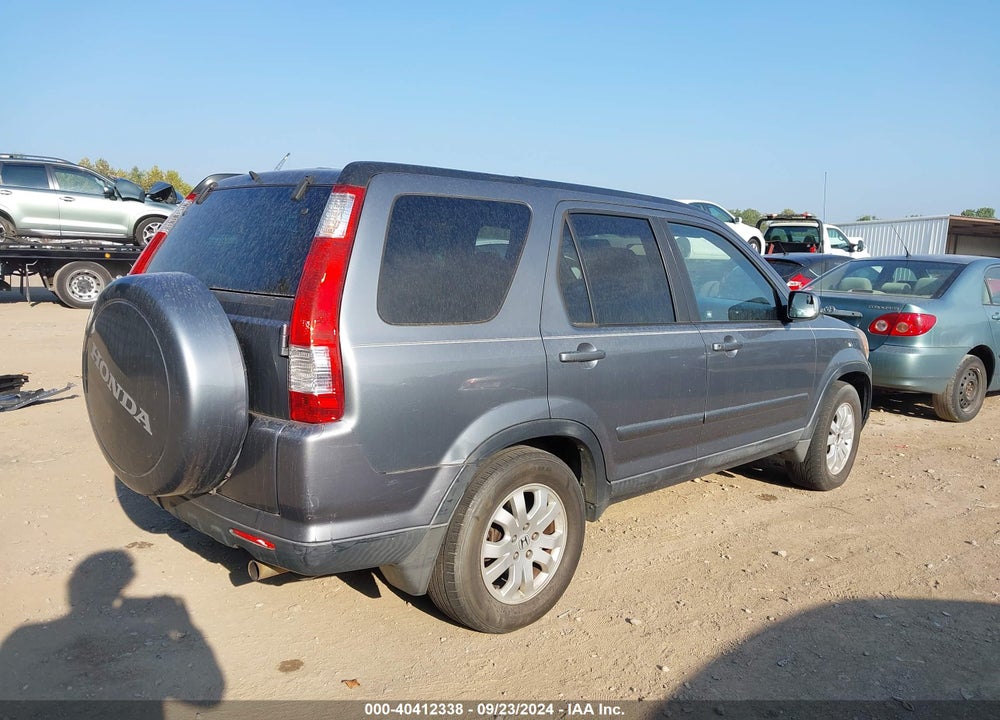 2006 HONDA CR-V SE VIN: SHSRD78976U428514