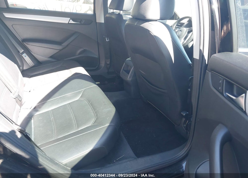 2012 VOLKSWAGEN PASSAT 2.5L SE VIN: 1VWBP7A32CC107153