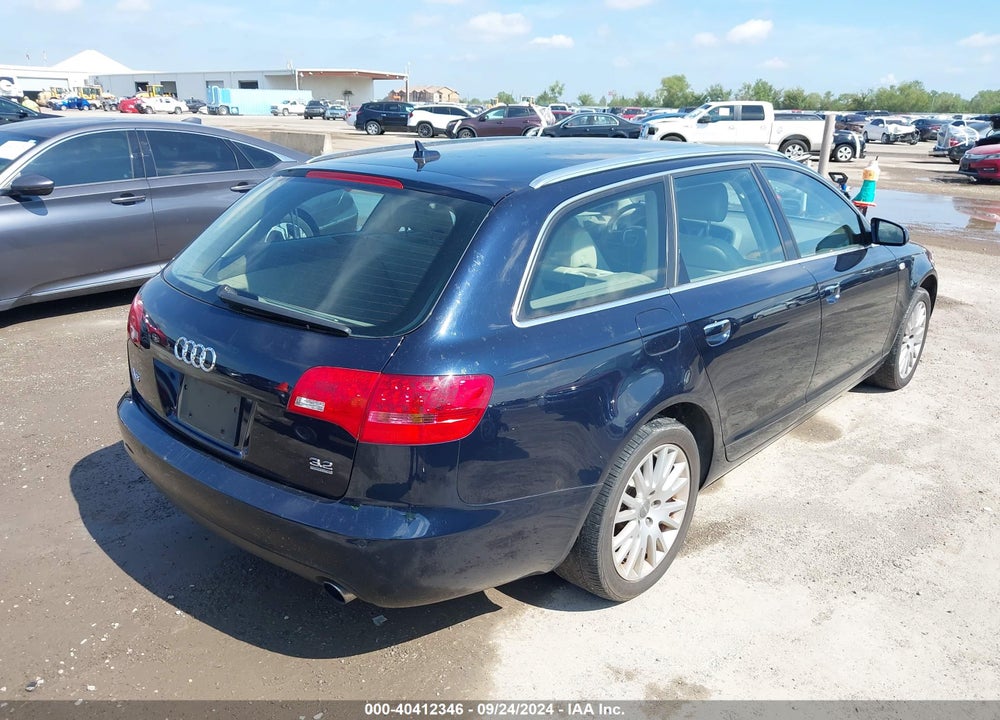 2007 AUDI A6 3.2 AVANT VIN: WAUKH94F87N152574