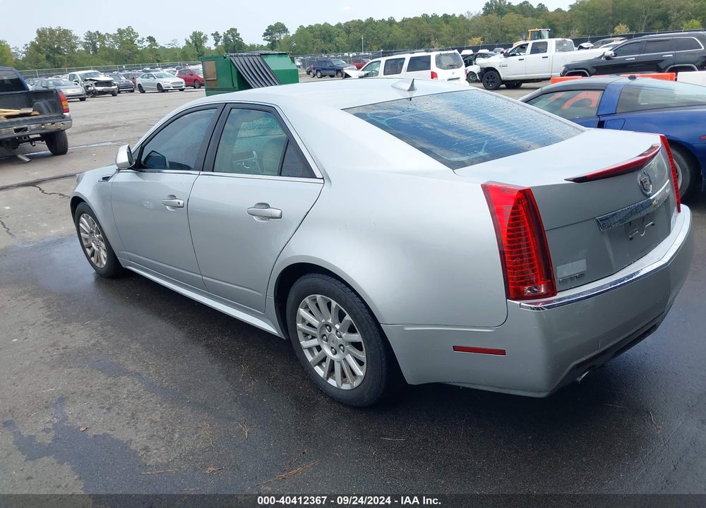 2012 CADILLAC CTS STANDARD VIN: 1G6DA5E50C0100932