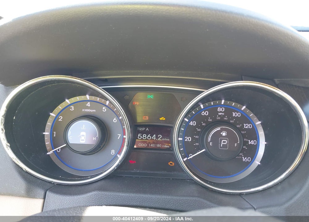 2011 HYUNDAI SONATA LIMITED VIN: 5NPEC4ACXBH190425