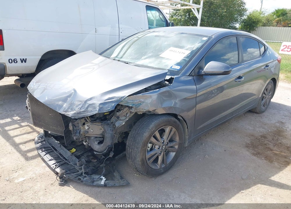 2018 HYUNDAI ELANTRA SEL VIN: 5NPD84LF8JH394532
