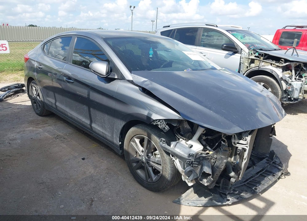 2018 HYUNDAI ELANTRA SEL VIN: 5NPD84LF8JH394532