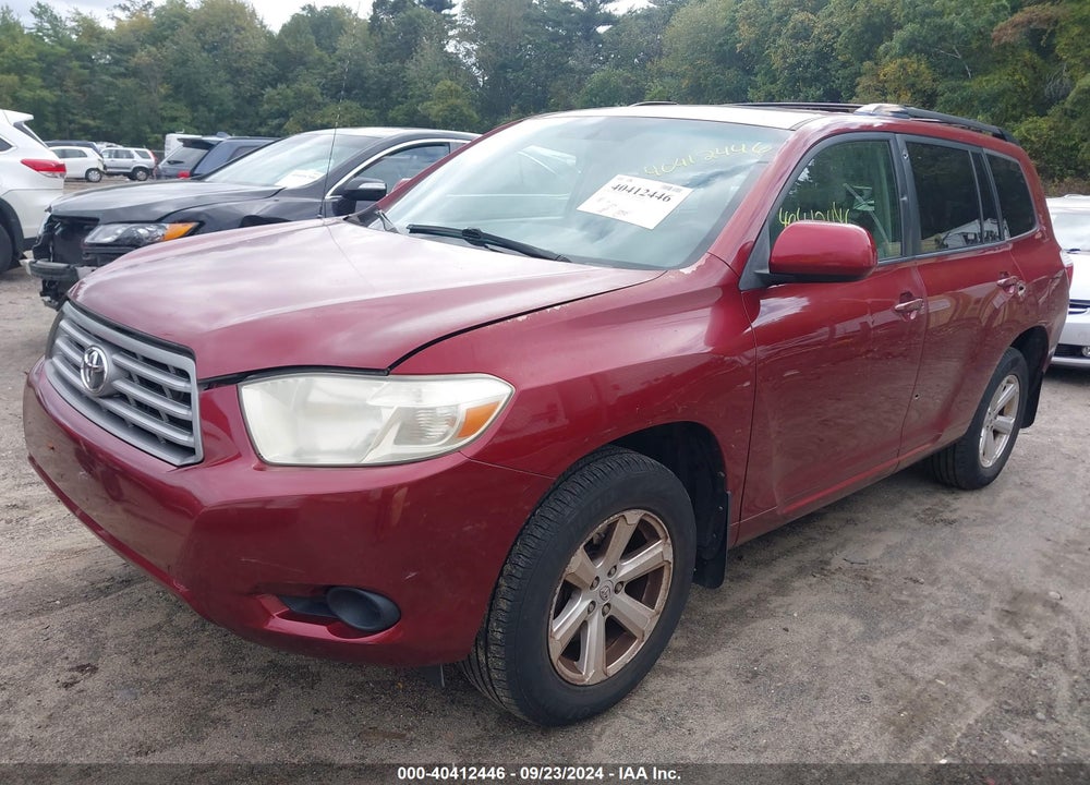 2009 TOYOTA HIGHLANDER VIN: JTEES41A592128052