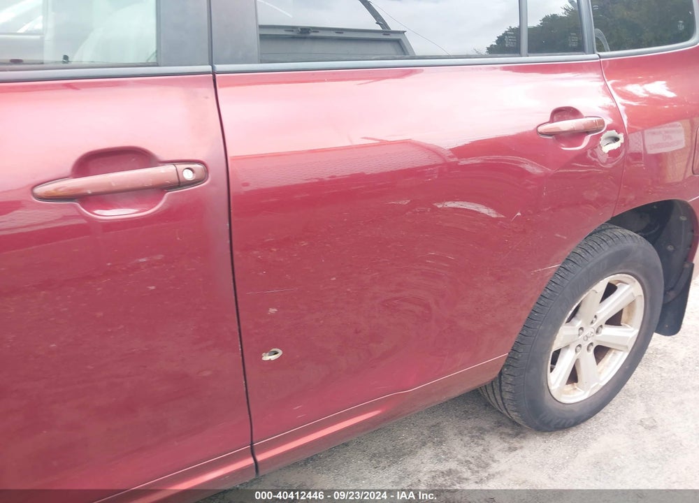 2009 TOYOTA HIGHLANDER VIN: JTEES41A592128052