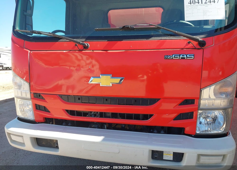 2016 CHEVROLET 4500 LCF GAS VIN: 54DCDW1B4GS811041