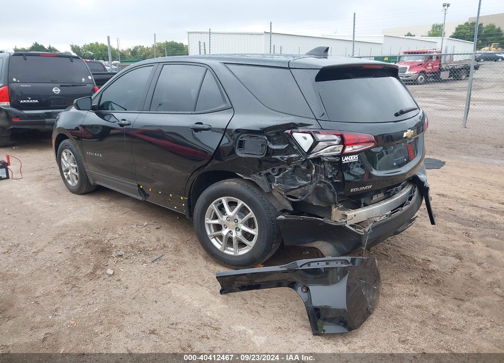 2022 CHEVROLET EQUINOX FWD LS VIN: 2GNAXHEV4N6145261