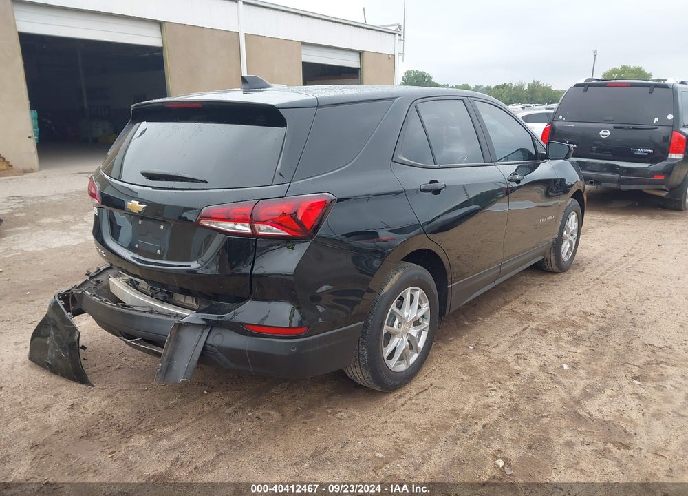2022 CHEVROLET EQUINOX FWD LS VIN: 2GNAXHEV4N6145261
