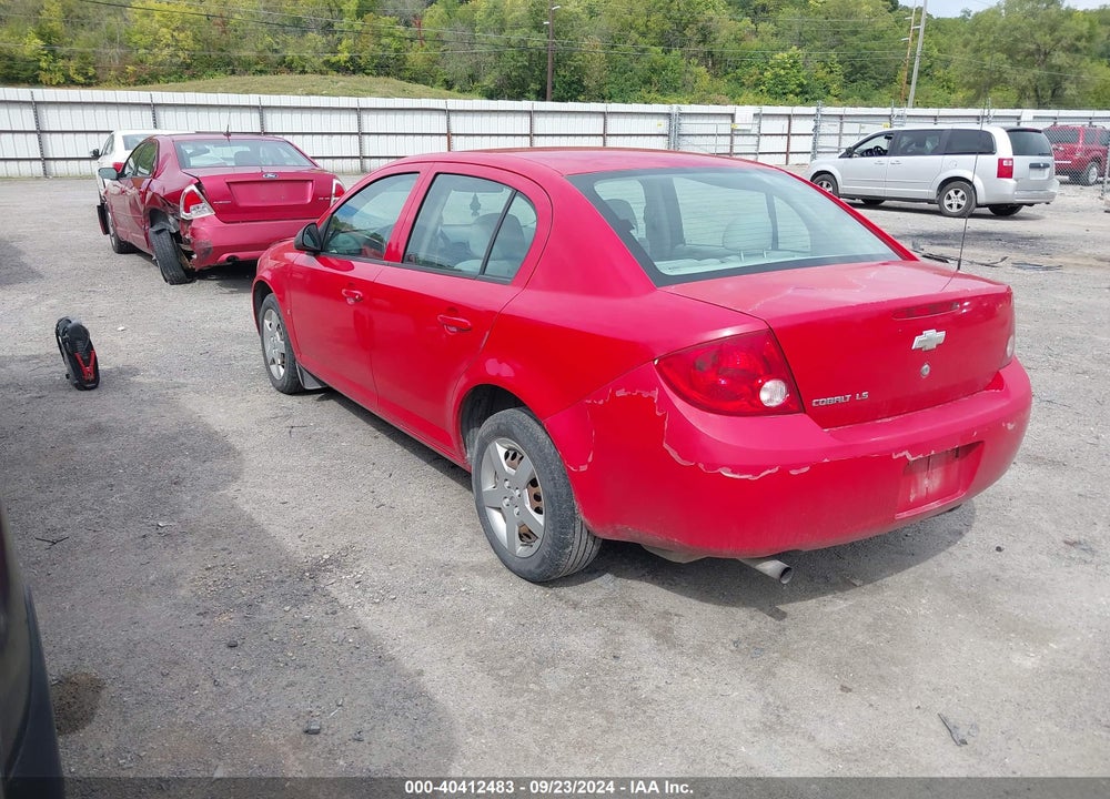 2007 CHEVROLET COBALT LS VIN: 1G1AK55F777109607