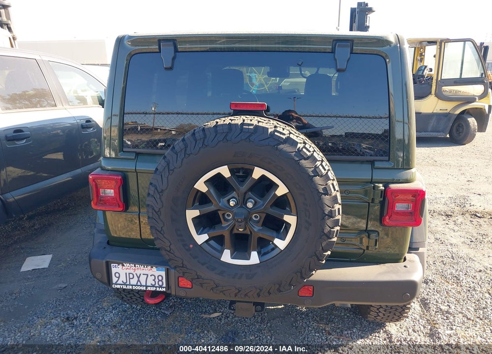 2021 JEEP WRANGLER UNLIMITED RUBICON 4X4 VIN: 1C4HJXFG8MW536744