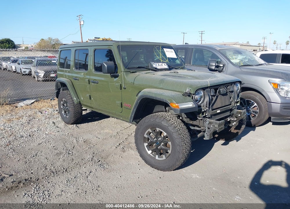 2021 JEEP WRANGLER UNLIMITED RUBICON 4X4 VIN: 1C4HJXFG8MW536744