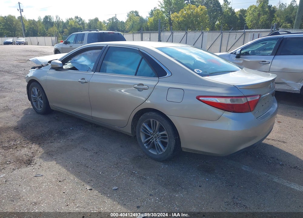 2015 TOYOTA CAMRY SE VIN: 4T1BF1FK9FU025336