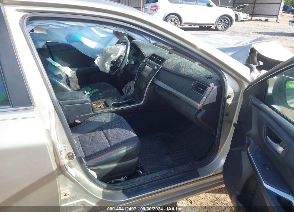 2015 TOYOTA CAMRY SE VIN: 4T1BF1FK9FU025336