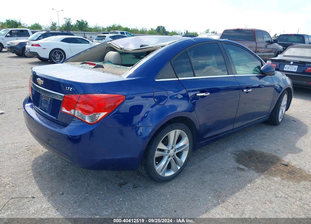 2012 CHEVROLET CRUZE LTZ VIN: 1G1PH5SCXC7231262