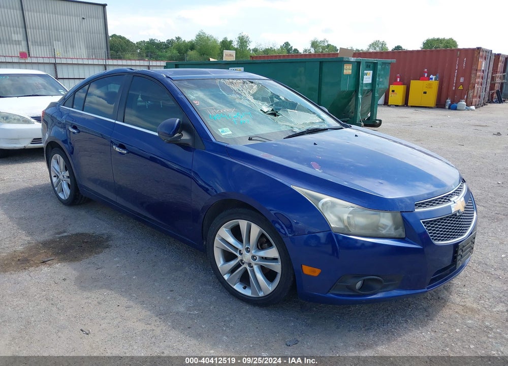 2012 CHEVROLET CRUZE LTZ VIN: 1G1PH5SCXC7231262