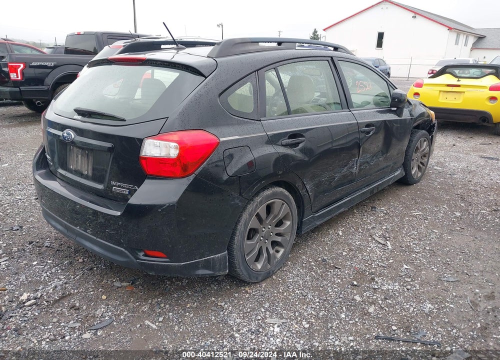 2013 SUBARU IMPREZA 2.0I SPORT PREMIUM VIN: JF1GPAL65D2874750
