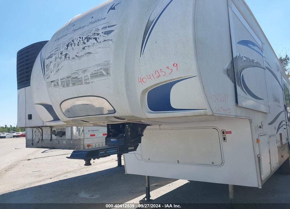2010 KEYSTONE OUTBACK VIN: 4YDF3212XAB631113