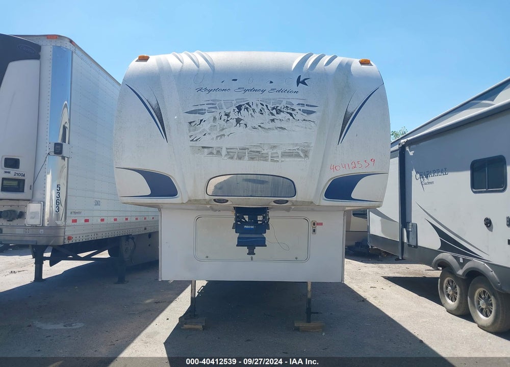 2010 KEYSTONE OUTBACK VIN: 4YDF3212XAB631113