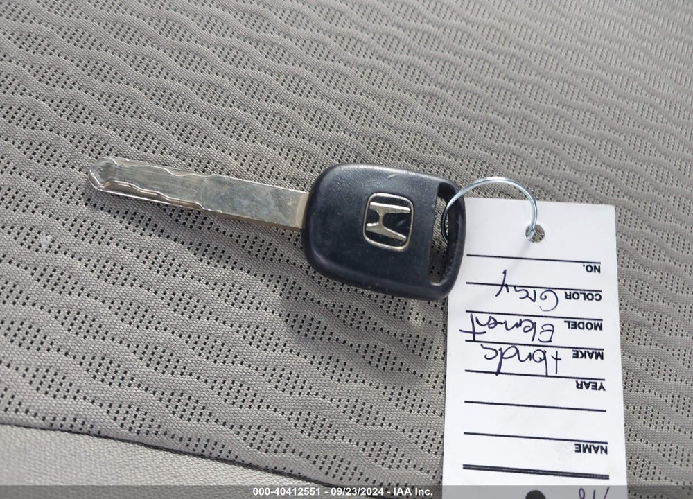 2011 HONDA ELEMENT EX VIN: 5J6YH2H79BL003208