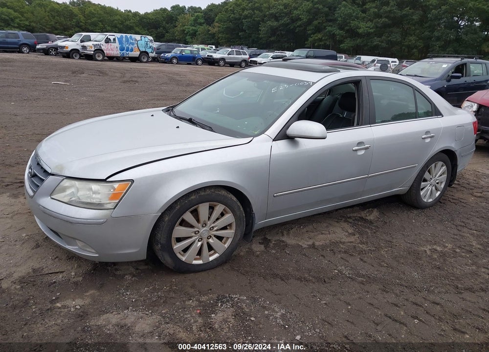 2009 HYUNDAI SONATA LIMITED V6 VIN: 5NPEU46F89H496484