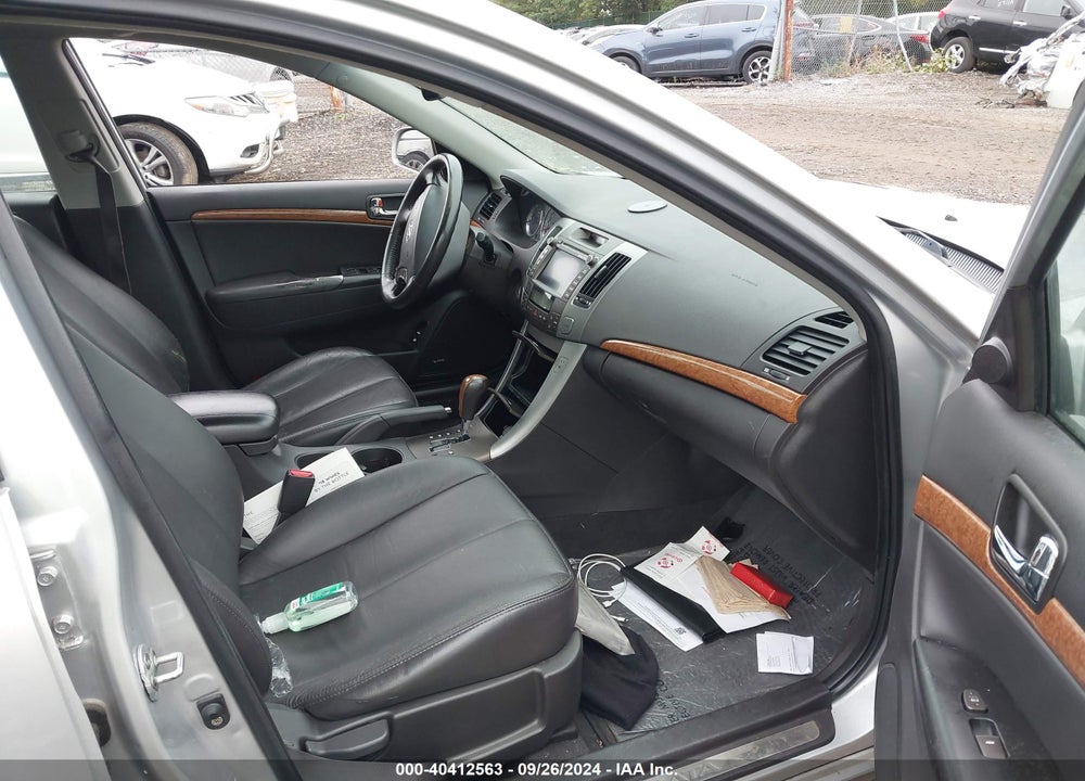 2009 HYUNDAI SONATA LIMITED V6 VIN: 5NPEU46F89H496484