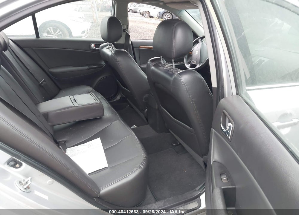 2009 HYUNDAI SONATA LIMITED V6 VIN: 5NPEU46F89H496484