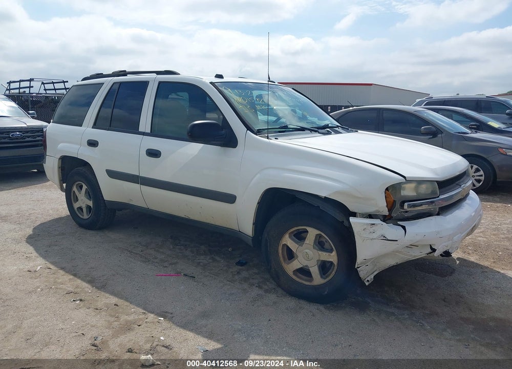 2005 CHEVROLET TRAILBLAZER LS VIN: 1GNDS13S452250956