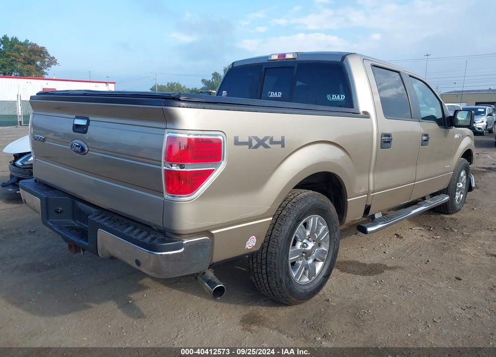 2011 FORD F-150 XLT VIN: 1FTFW1ET7BFB22761