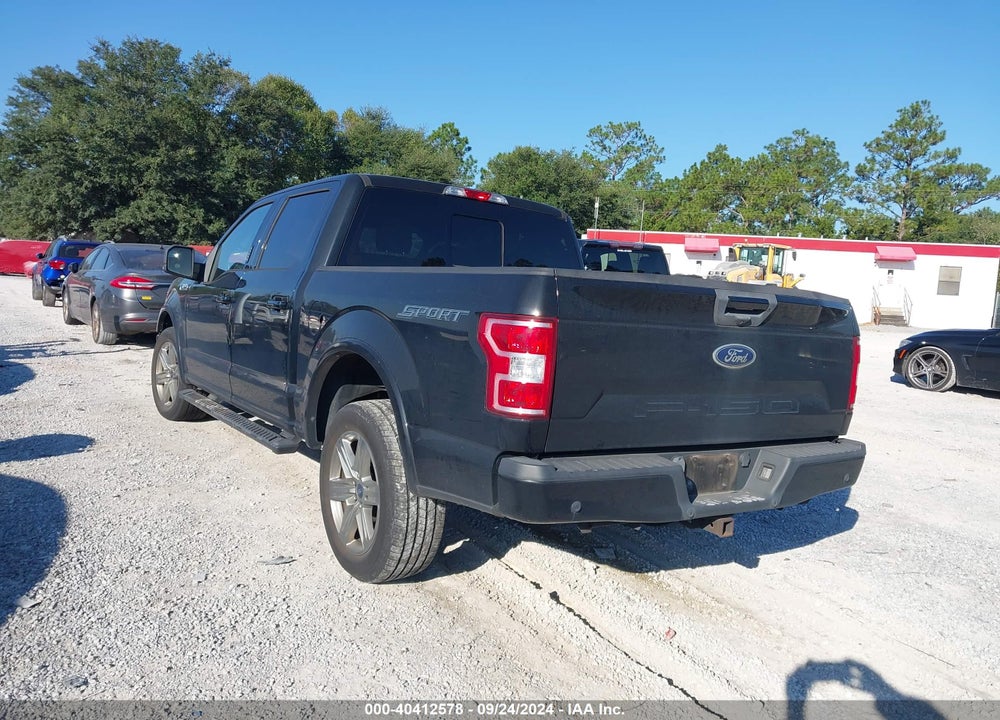 2018 FORD F-150 XLT VIN: 1FTEW1C56JFB96011