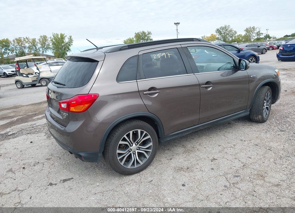 2016 MITSUBISHI OUTLANDER SPORT 2.4 GT VIN: JA4AR4AW3GZ058138