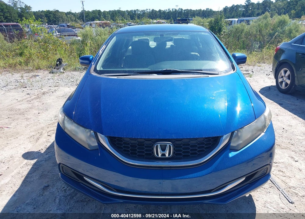 2014 HONDA CIVIC LX VIN: 19XFB2F57EE035751