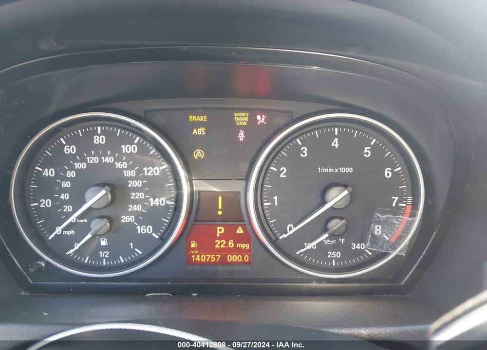 2011 BMW 335I VIN: WBAKG7C58BE598703