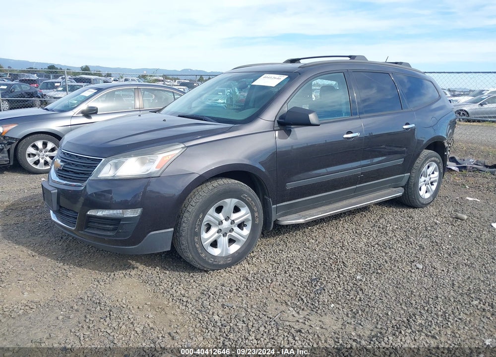 2013 CHEVROLET TRAVERSE LS VIN: 1GNKVFED2DJ201866