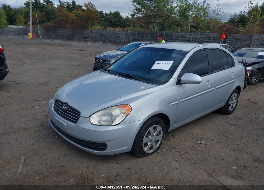 2009 HYUNDAI ACCENT GLS VIN: KMHCN46C09U315714