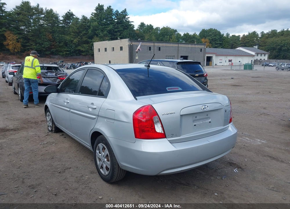 2009 HYUNDAI ACCENT GLS VIN: KMHCN46C09U315714